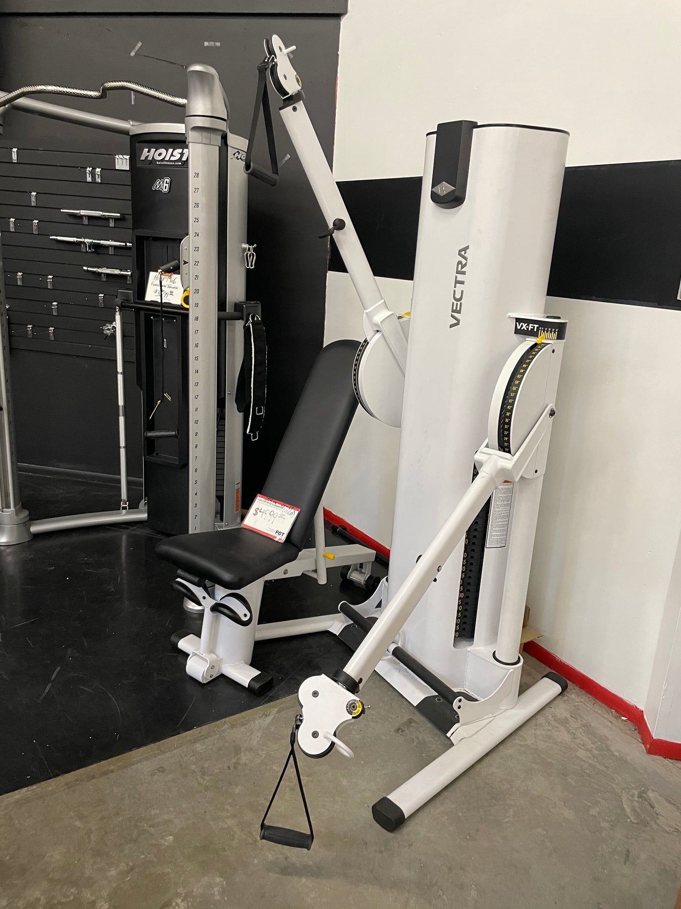 Vectra VX FT2 Functional Trainer Vector FID Bench consignment