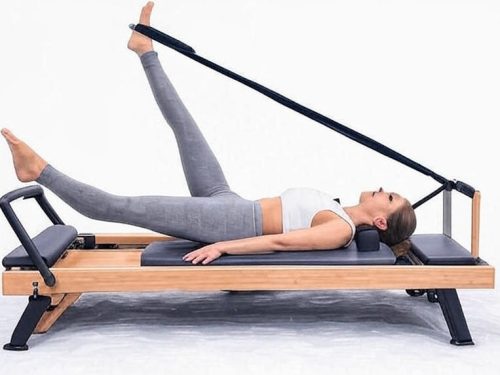 pilates stretch equipment reformer