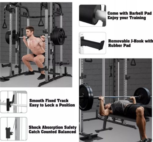rack for squatting and benching