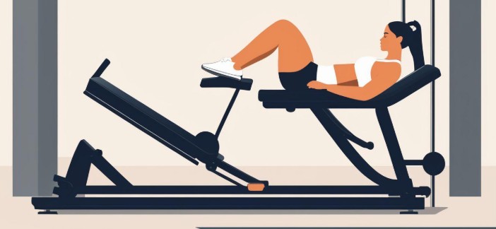 woman using machine to train